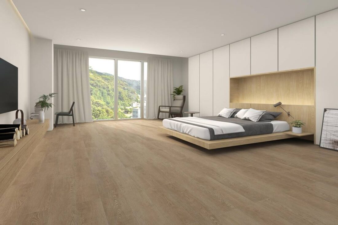 Duet LV Luxury Vinyl Coastal Byrd Room Scene