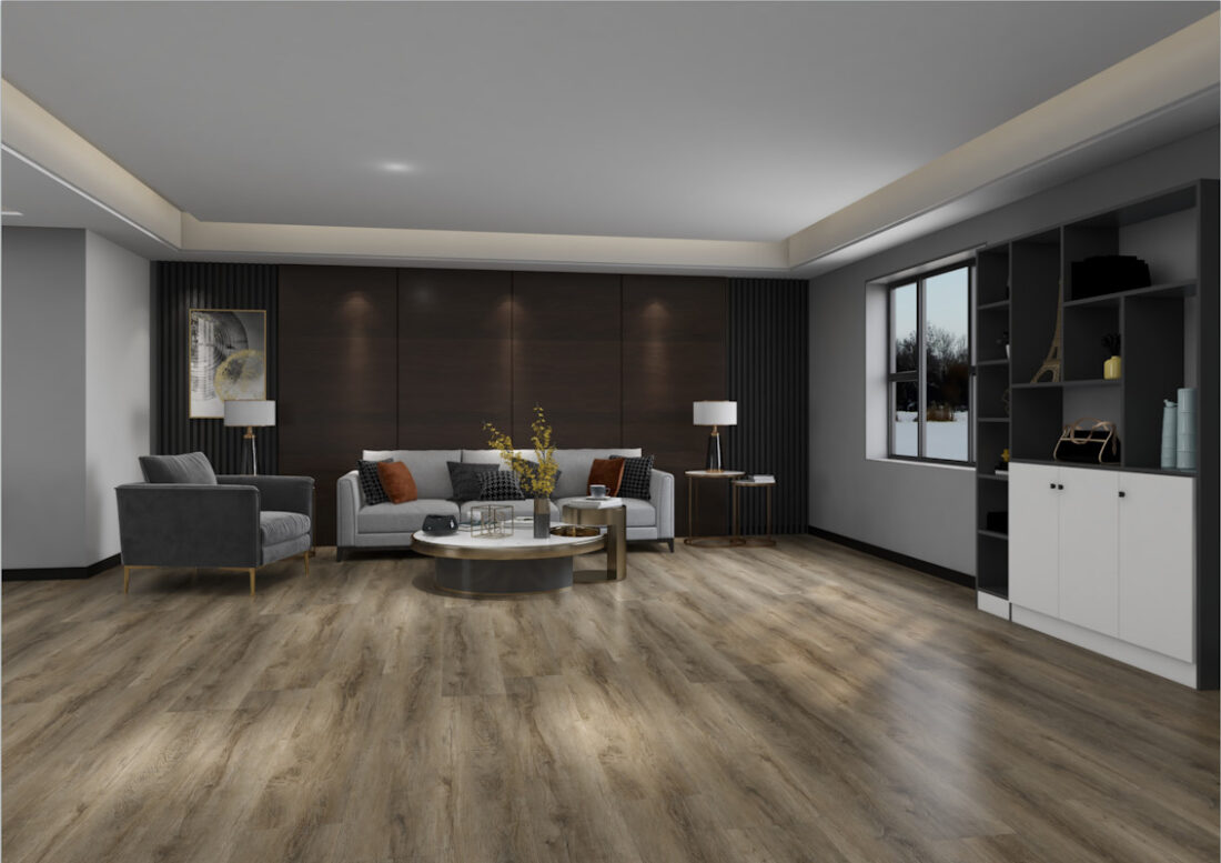 Duet LV Luxury Vinyl McCartney Mocha Room Scene