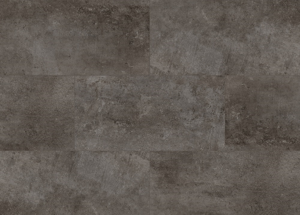 Cascade Luxury Vinyl Impact LVT Carbon Concrete Floor Sample