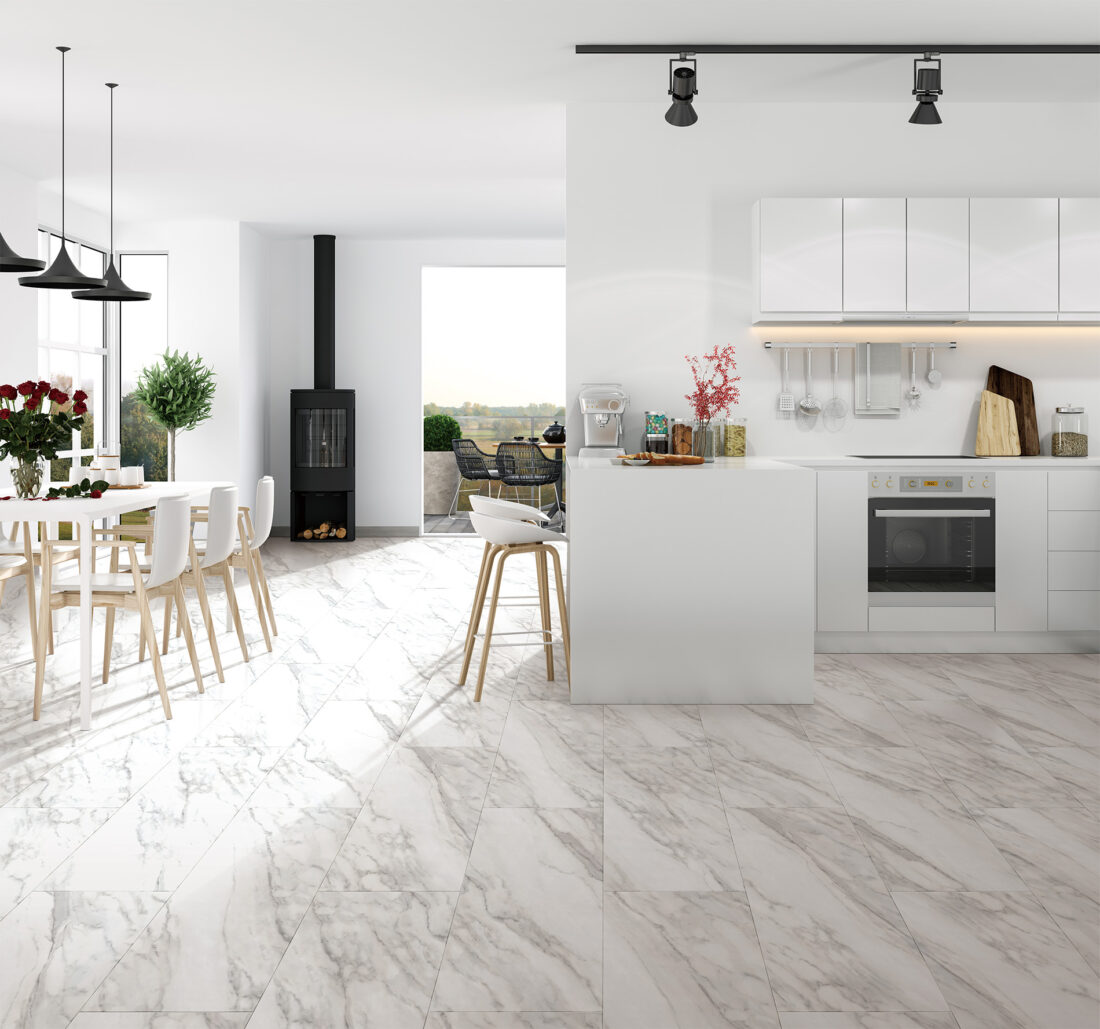 Carrara Cream 12.36" - Image 2